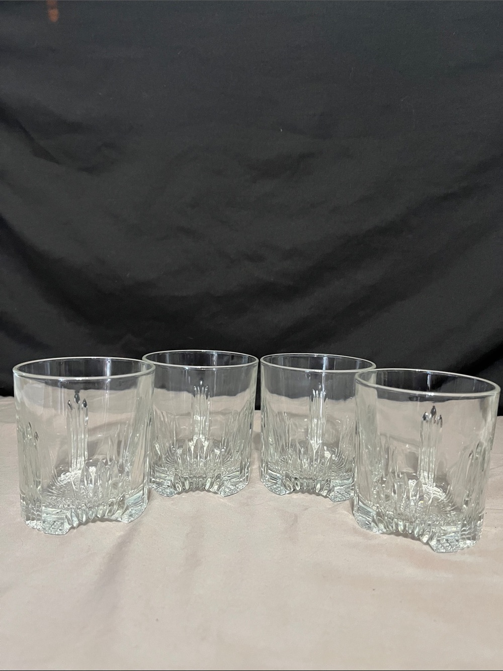 BORMIOLI ROCCO Whiskey Glasses 8 oz Selecta Rocks Old Fashioned Italy 3.5in Tall